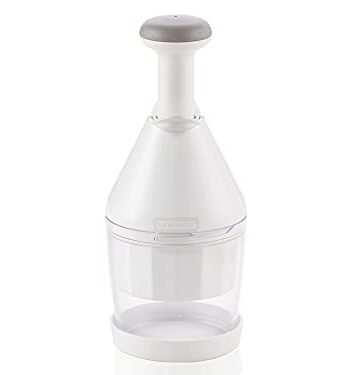 Leifheit Sminuzzatore Comfort&Clean, Chopper per verdure, Tritatutto m