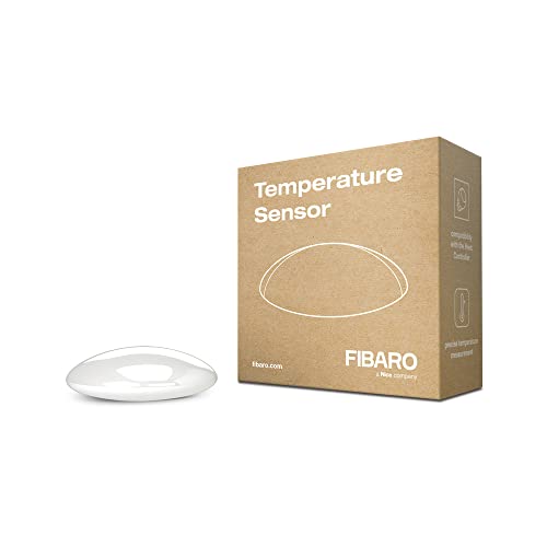 FIBARO Temperature Sensor for The Heat Controller, FGBRS-001, White