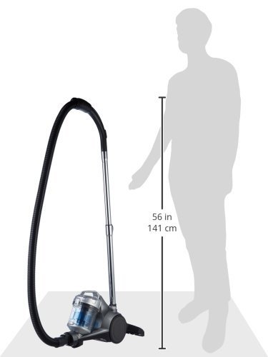 Amazon Basics – Zylinder-Staubsauger, leistungsstark, kompakt und leicht, ohne Beutel, für Hart- und Teppichböden, HEPA-Filter, 700 W, 1,5 l, EU - obrazek 2