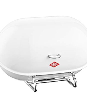 WESCO Single Breadboy Brotkasten, Stahlblech, weiß, 34x23x21cm
