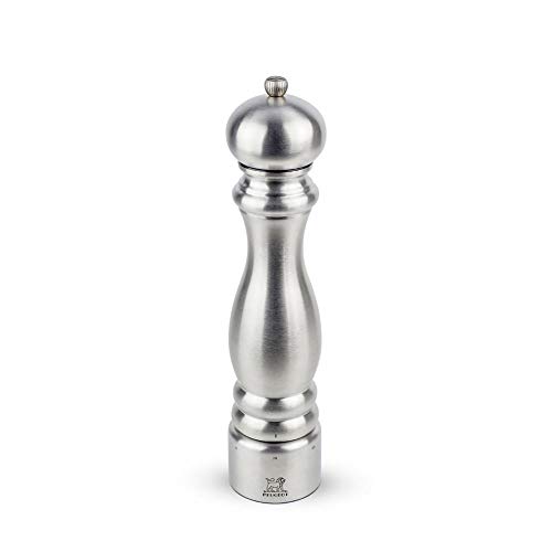 Peugeot Paris Manuelle Chef Pfeffermühle, Mahlgradeinstellung u'Select, Höhe: 30 cm, Gebürsteter Edelstahl, Silber, 32517