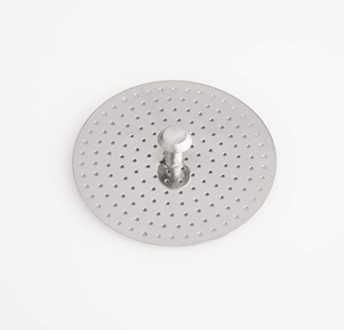 Barazzoni die Espressokocher 6 Tassen, Aluminium, Grau, 11.3 x 14.8 x 19.7 cm - obrazek 3