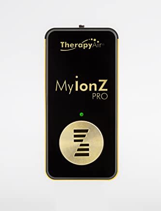 Myion przenośny oczyszczacz powietrza (różowy) - osobisty jonizator, 1