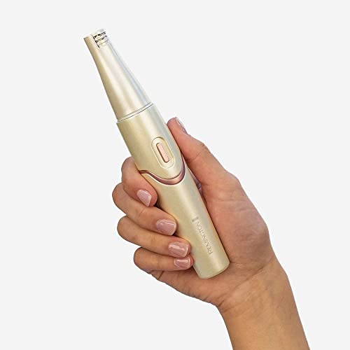 Remington Gesichtspflege Kit smooth&silky EP7070, Gesichtsepilierer, Gesichtsreinigungsbürste, Massageroller, Trimmer, batteriebetrieben, perlmuttfarbenes weiss/rosé - obrazek 10