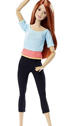 Barbie Made to Move DPP74 Lalka z Czerwonymi Włosami, od 3 lat