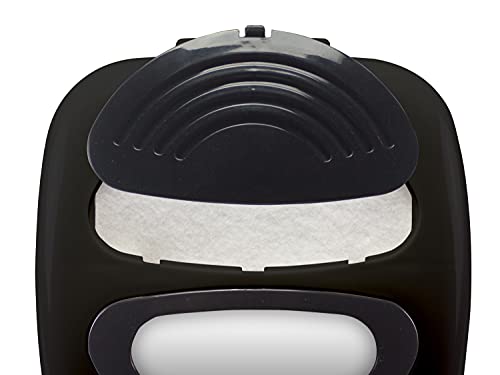 BEPER P101FRI100 Elektrische Fritteuse 1L, 850-950W, abnehmbarer Stahlkorb, Deckel mit Bullau, abnehmbarer Filter waschbar, Temperatur einstellbar, rutschfeste Füße, Schwarz - obrazek 5