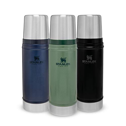 Stanley Classic Legendary Thermosflasche 473ml Hammertone Green - Edelstahl Thermoskanne - BPA-frei - Thermos Hält 15 Stunden Heiß oder Kalt - Deckel Fungiert Auch als Trinkbecher - Spülmaschinenfest - obrazek 2