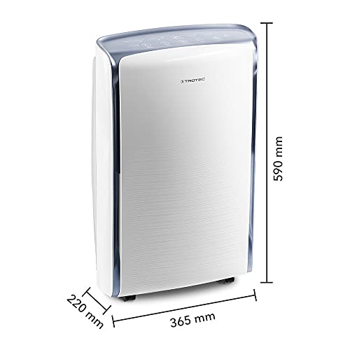 TROTEC Komfortowy osuszacz powietrza TTK 73 E osuszacz powietrza do pomieszczeń do 125 m³ 24 l / 24 h osuszanie - obrazek 7