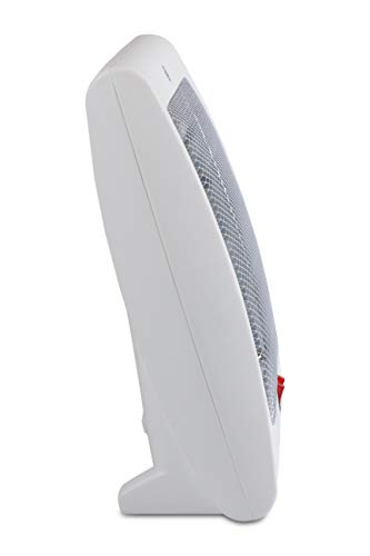 Kwarcowy promiennik SUNTEC Heat Ray 800 desktop | Do pomieszczeń do 19 m2 | Mały promiennik podczerwieni do wnętrz z ochroną przed przewróceniem | Biurkowy | Szybkie ciepło przy przewijaku | 800 W - obrazek 4