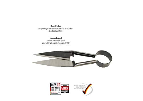 Berger Nożyce do drewna bukszpanowego 2711 z okrągłą sprężyną Nożyce z kutych ostrzy, długość ostrza: 14 cm - obrazek 6