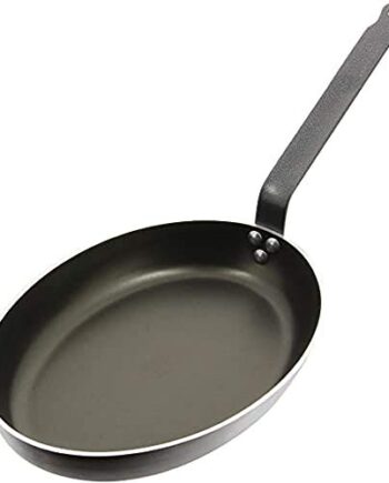 De Buyer 8181.36 Bratpfanne Choc Ovale Fischpfanne-36Cm