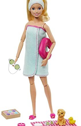 Barbie, Relaks W Spa Lalka + Akcesoria GJG55