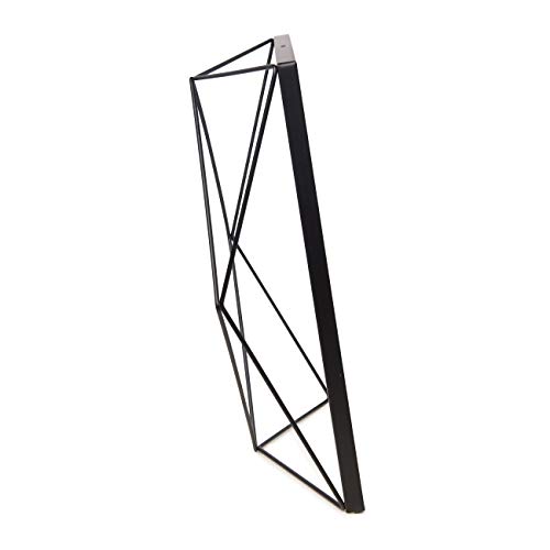 Umbra Prisma 20.3x25.4 cm Bilderrahmen - Wand- und Tisch Fotorahmen für Bilder, Kunstdrucke, Illustrationen und Mehr, Metall, Schwarz - obrazek 8