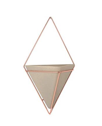 Umbra Moe Takemura 470752-633 470752 Trigg Wand-Display aus Keramik, 21,4 x 10,2 cm