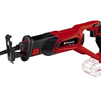 Einhell TE-AP 18 Li-Solo Akku-Universalsäge, 18 V Systemakku (2.600 1/min max. Hubzahl, 100mm max. Schnitttiefe, Lieferung o. Akku und Ladegerät), Schwarz/Rot