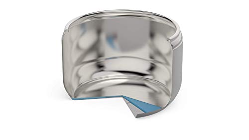 Lagostina Irradial Control Lagoeasy'UP 5 l Schnellkochtopf aus Edelstahl 18/10, Ø 22 cm, Dampfkochtopf für Induktion und Gas, Vereinfachtes Öffnen des Deckels, mit 3-lagigem Irradial-Plus-Boden - obrazek 3