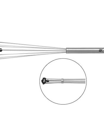 WMF Profi Plus Rührblitz Reduzierring 32 cm, Schneebesen Silikon -Kugeln, Cromargan Edelstahl teilmattiert, hitzebeständiges Silikon, Rührbesen, Quirl