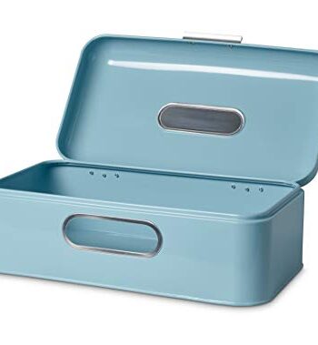 Echtwerk Chlebak w stylu retro z metalu z okienkiem, oszczędzające mie