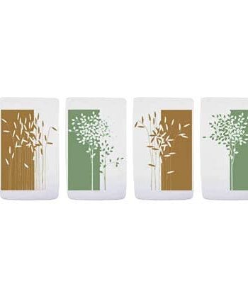 4-częściowy zestaw nawilżaczy powietrza z ceramiki do zawieszenia na grzejniku INDIAN SUMMER Ogrzewanie  nawilżacz powietrza  dyfuzor a1664