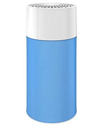 Blue Pure 411 3-stopniowy oczyszczacz powietrza z filtrem wstępnym nadającym się do prania cząsteczkami cząstek filtrem węglowym usuwa alergeny zapachy dym pleśń kurz zarazki zwierzęta domowe palacze małe powierzchnie