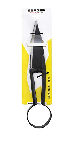 Berger Nożyce do drewna bukszpanowego 2711 z okrągłą sprężyną Nożyce z kutych ostrzy, długość ostrza: 14 cm - obrazek 4
