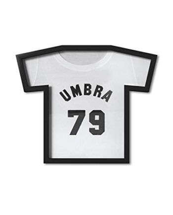 Umbra T-Frame Trikotrahmen – Bilderrahmen für Sammler 54 x 49.5 cm, Kunststoff / Schwarz