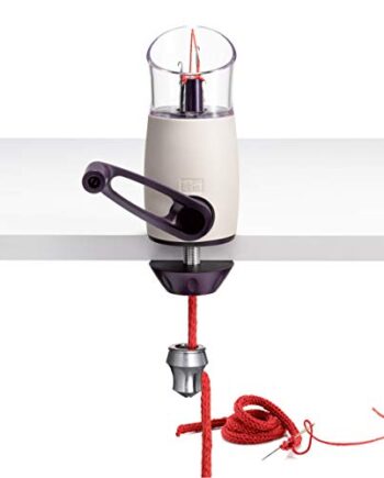 Prym Comfort Twist Młynek Dziewiarski, Metal, Biały, 19 x 13 x 6 cm