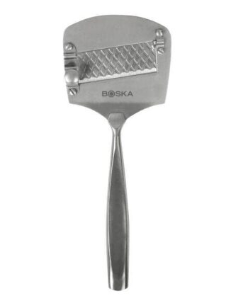 Boska Parmesan Käsehobel Monaco+ / auch für Trüffel und Pilze/Edelstahl/Silber / 210 x 80 x 19 mm