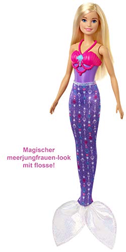 Barbie, Dreamtopia Baśniowe Przebieranki Zestaw Prezentowy Z Lalką I 3 Strojami GJK40 - obrazek 4