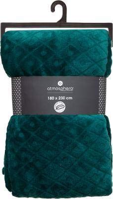 Atmosphera - Krata wzór rombu reliefu 180x230 - obrazek 2