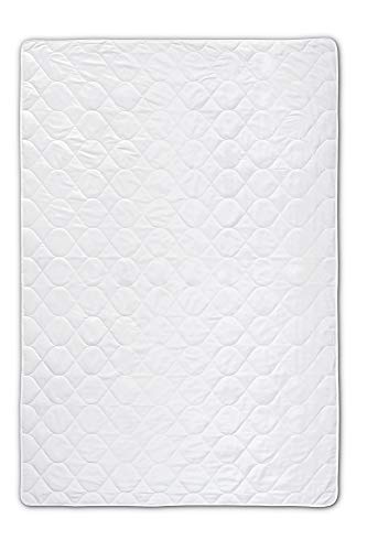 Böhmerwald Naturalny Koc, Jedwab, Biały, 135 x 200 cm - obrazek 7