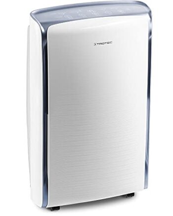 TROTEC Komfortowy osuszacz powietrza TTK 73 E osuszacz powietrza do pomieszczeń do 125 m³ 24 l / 24 h osuszanie