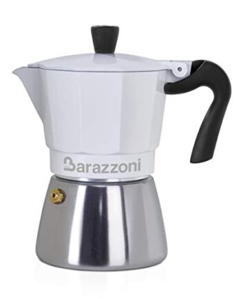 Barazzoni Espressokocher Ibrida 6 TZ, induktionsgeeignet, Stahl