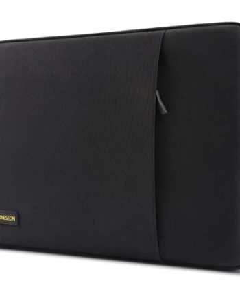 iNeseon 14-calowy futerał ochronny na laptopa  wodoodporny pokrowiec na notebooka 14" HP EliteBook Lenovo IdeaPad ThinkPad Acer Chromebook Dell Inspiron  15" Surface Laptop 3 / Book 2  czarny