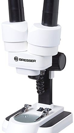 Bresser Junior Stereo Mikroskop, biały, 20x / 50x