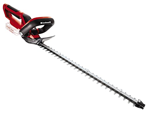 Einhell Akku-Heckenschere GE-CH 1855/1 Li-Solo Power X-Change Volks.Akku (18 V, 55 cm Schnittlänge, 18 mm Zahnabstand, inkl. Schnittgutsammler, ohne Akku)