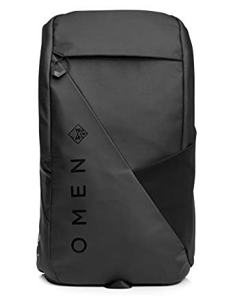 OMEN Transceptor plecak gamingowy (15 6 cala) (wyściełana kieszeń na laptopa  prowadzenie kabla  kieszeń RFID) czarny