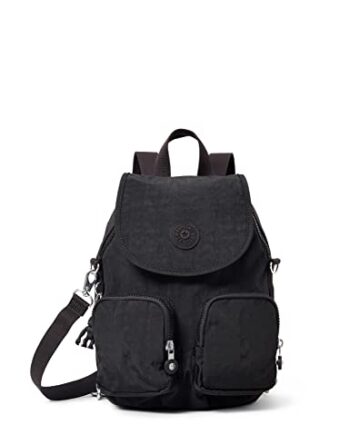 Kipling FIREFLY UP Mały plecak (zamienny na torbę na ramię), Black Noi