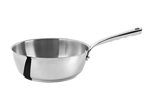 DeBuyer Sauteuse, Edelstahl, Silber, 24 cm - obrazek 2