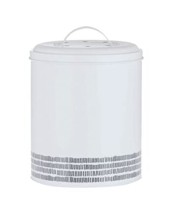 Monochrome Komposter, weiß, 2,5 Liter