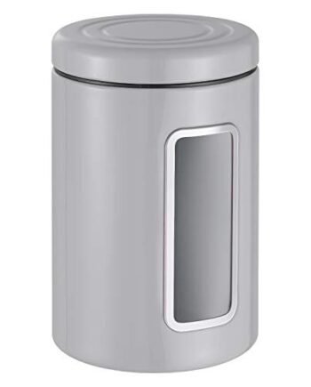 Wesco Vorratsdose Classic Line 2 Liter cool grey, 12.5 x 12.5 x 18.9 cm