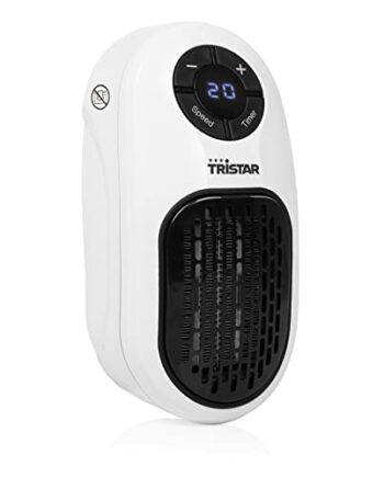 Tristar KA-5084 ogrzewanie wtykowe, 400 W, 2 poziomy prędkości, ceramika PTC, funkcja timera 12 godzin, KA-5084