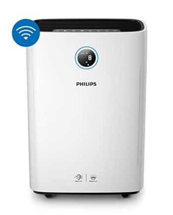Philips Oczyszczacz i nawilżacz powietrza 2 w 1 z serii 3400, HEPA Nan