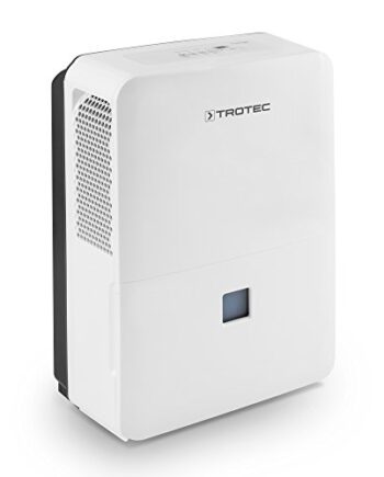 TROTEC Komfortowy osuszacz powietrza TTK 127 E (maks. 50 l/dzień)  nadaje się do pomieszczeń do 375 m³/150 m²