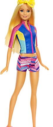 Barbie FBD63 delfin magiczna snorkel zabawa przyjaciele lalka
