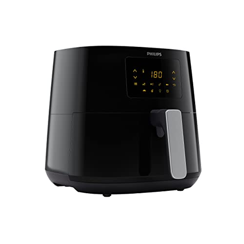 Philips Essential Airfryer XL - 6.2L, Fritteuse ohne Öl, Rapid Air Heißlufttechnologie, Touchscreen, NutriU App mit Rezepten (HD9270/90) - obrazek 6