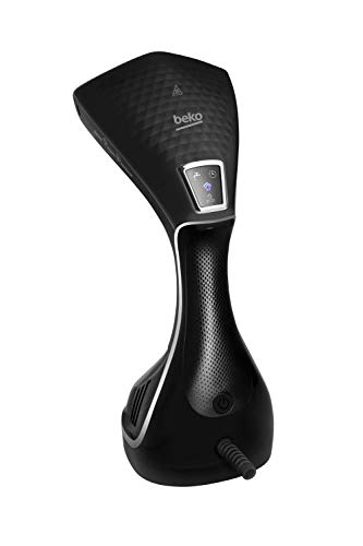 BEKO Vertikaler Bügelbügel, STM4116B, bequem und einfach zu bedienen, hygienisch, Kunststoff, Schwarz - obrazek 4