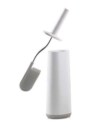 Joseph Joseph 70515 Flex Toilettenbürste, Plastik, weiss/Grau, 12.3 x 8.69 x 43.1 cm, 1 Einheiten