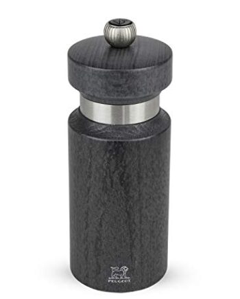 Peugeot Royan Manuelle Pfeffermühle, Klassische Mahlgradeinstellung, Höhe: 14 cm, Holz, Grau, 33880