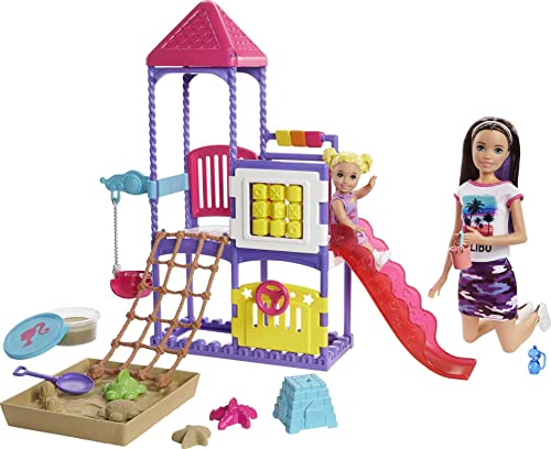 Barbie Skipper Babysitters Zestaw z Lalką, Wielokolorowy, Od 3 lat, GHV89